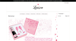 Desktop Screenshot of boutique.lanson.com