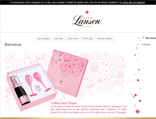Tablet Screenshot of boutique.lanson.com